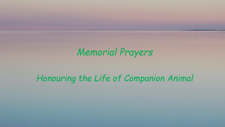 memorial prayers n.w