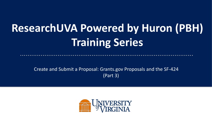 researchuva powered by huron pbh training series n.w