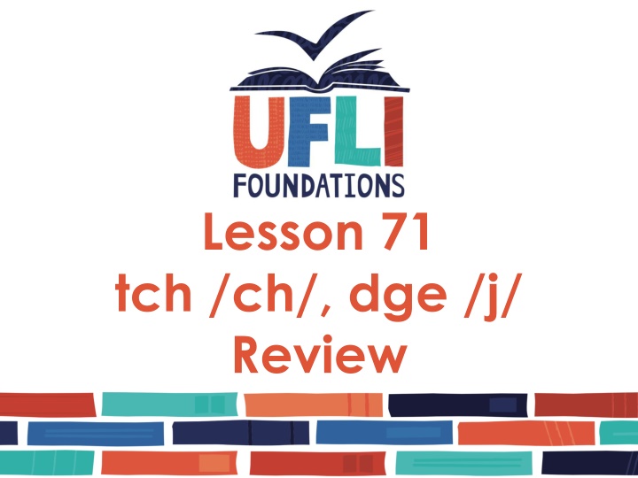 lesson 71 tch ch dge j review n.w