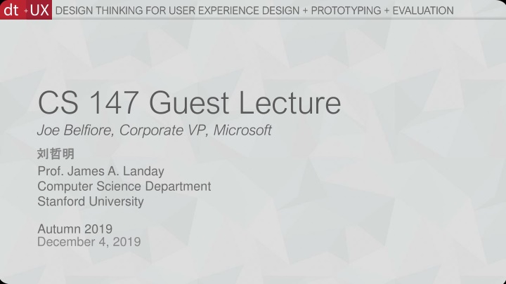 design thinking for user experience design n.w