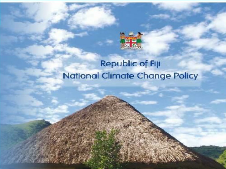 waisea vosa climate change unit division n.w
