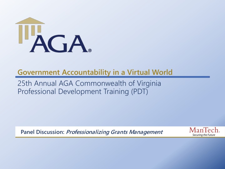 government accountability in a virtual world 25th n.w