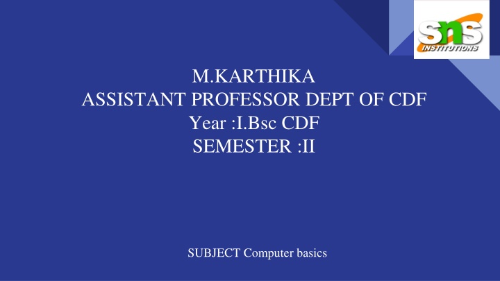 m karthika n.w