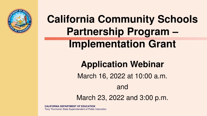 california community schools partnership program n.w