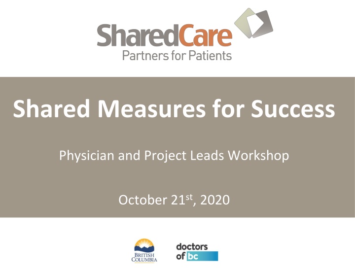 shared measures for success n.w