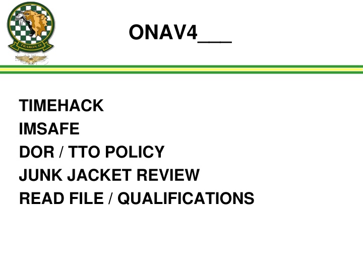 onav4 n.w