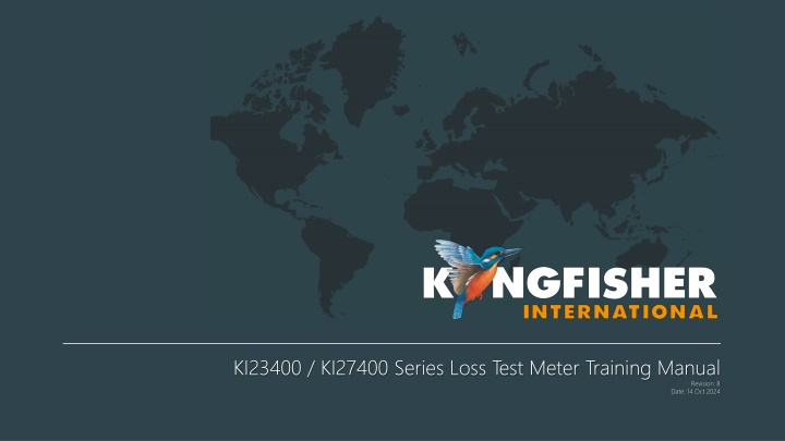 ki23400 ki27400 series loss test meter training n.w