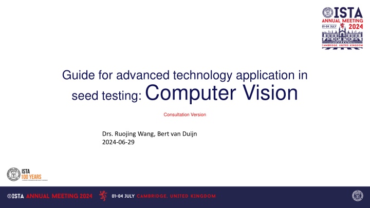 guide for advanced technology application in seed n.w