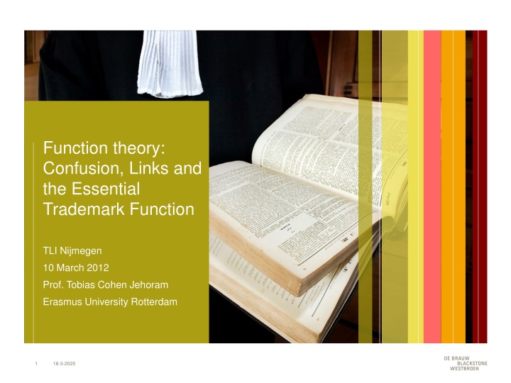 Function Theory in Trademark Law Analysis