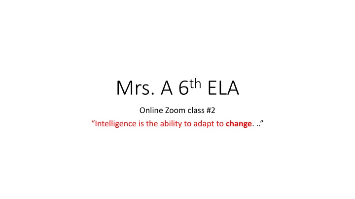 mrs a 6 th ela n.w