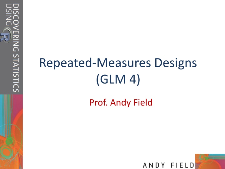 repeated measures designs glm 4 n.w