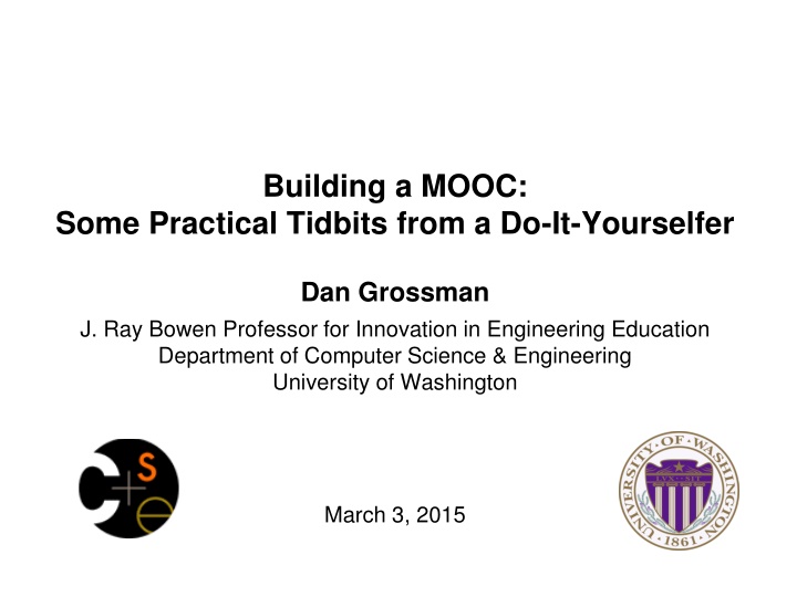 building a mooc n.w