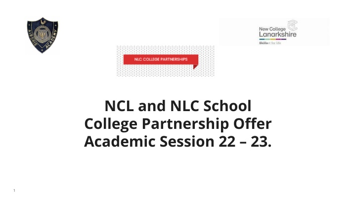 ncl and nlc school college partnership offer n.w