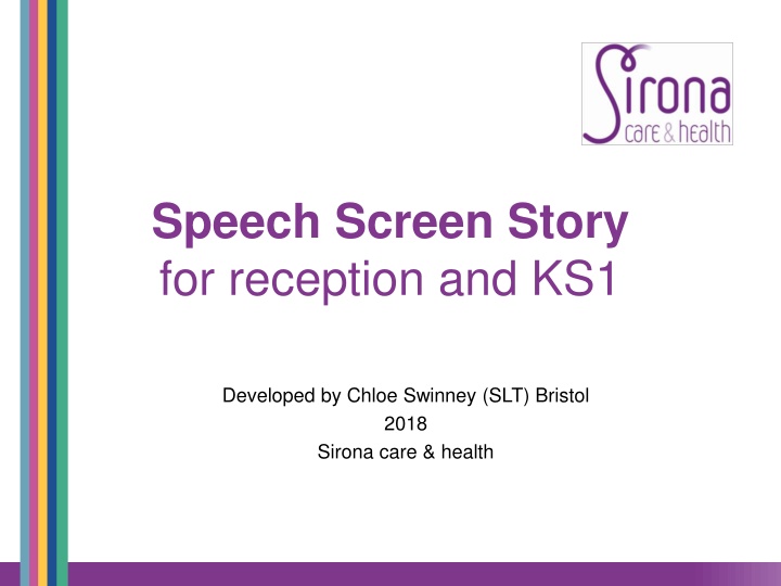 speech screen story for reception and ks1 n.w