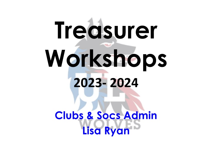 treasurer workshops 2023 2024 n.w