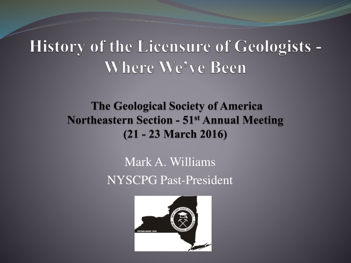 mark a williams nyscpg past president n.w