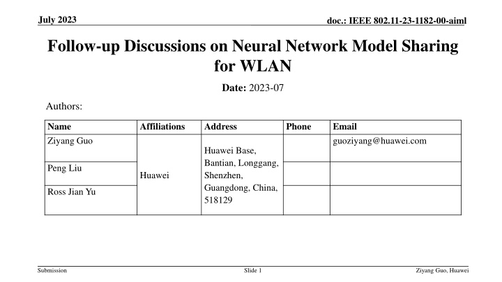 Neural Network Model for WLAN Transmission Optimization