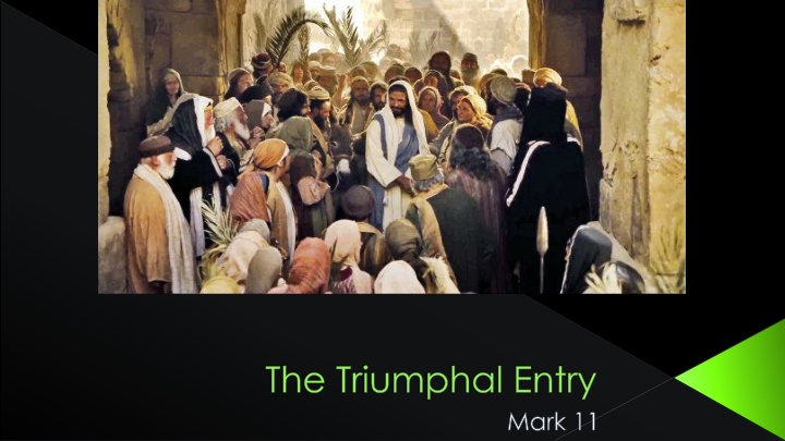 the triumphal entry n.w
