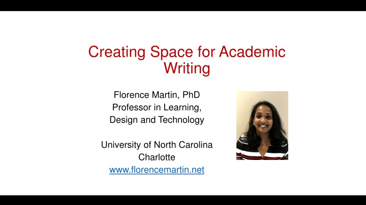 creating space for academic writing n.w
