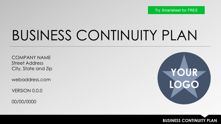 business continuity plan n.w