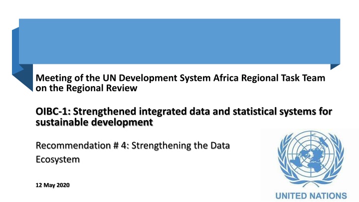 meeting of the un development system africa n.w