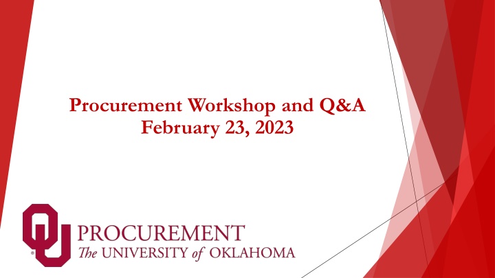 procurement workshop and q a february 23 2023 n.w