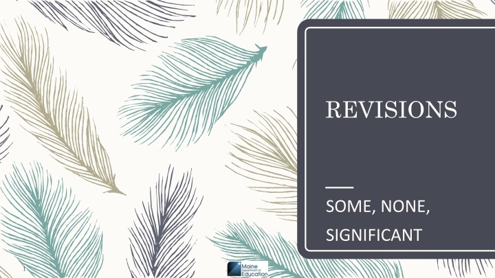revisions n.w