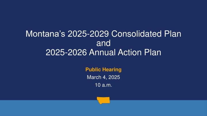 montana s 2025 2029 consolidated plan and 2025 n.w