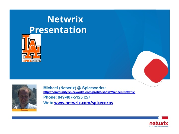 netwrix presentation n.w