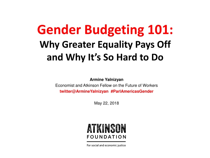 gender budgeting 101 why greater equality pays n.w