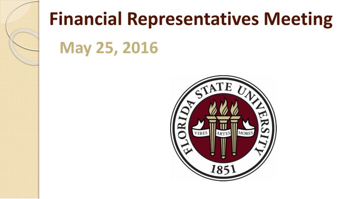 financial representatives meeting n.w