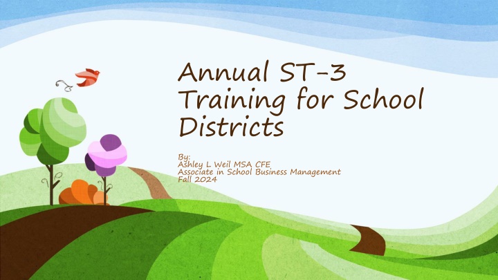 annual st 3 training for school districts n.w