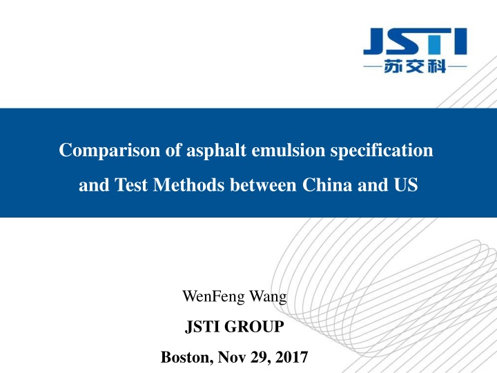 comparison of asphalt emulsion specification n.w