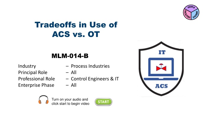 tradeoffs in use of acs vs ot n.w