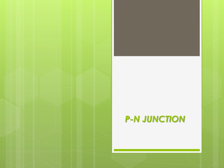 p n junction n.w