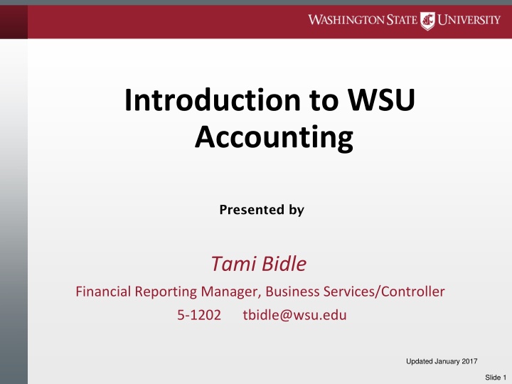introduction to wsu accounting n.w