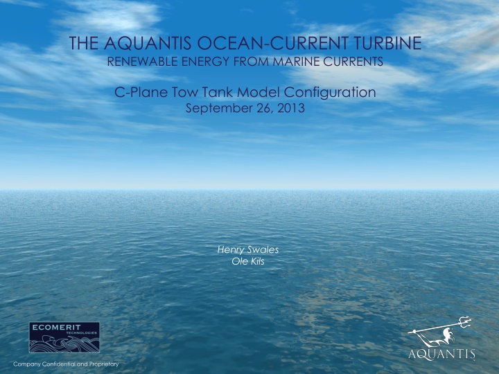 the aquantis ocean current turbine renewable n.w