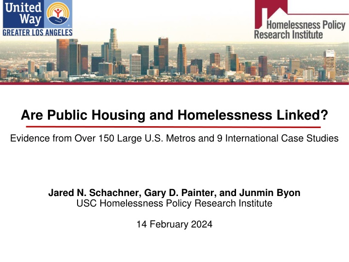 are public housing and homelessness linked n.w