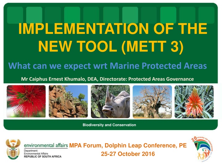 implementation of the new tool mett 3 n.w