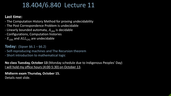 18 404 6 840 lecture 11 n.w