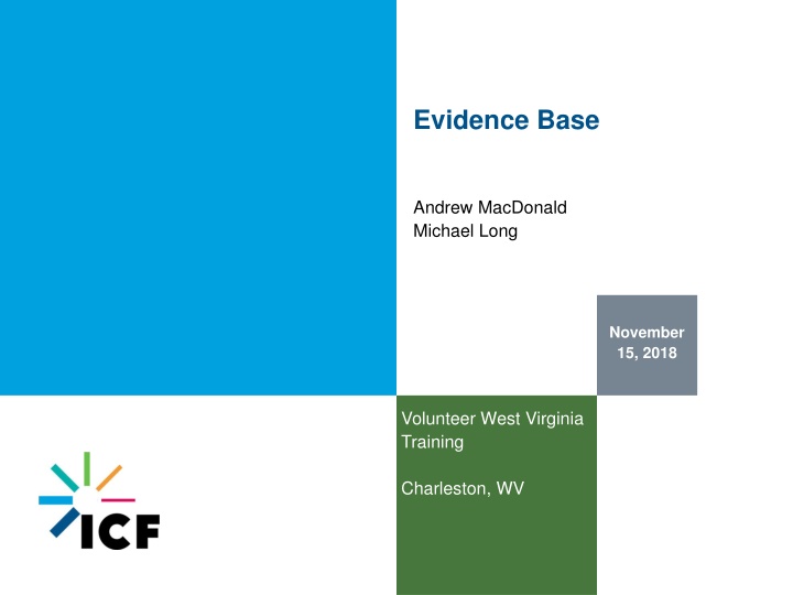 evidence base n.w