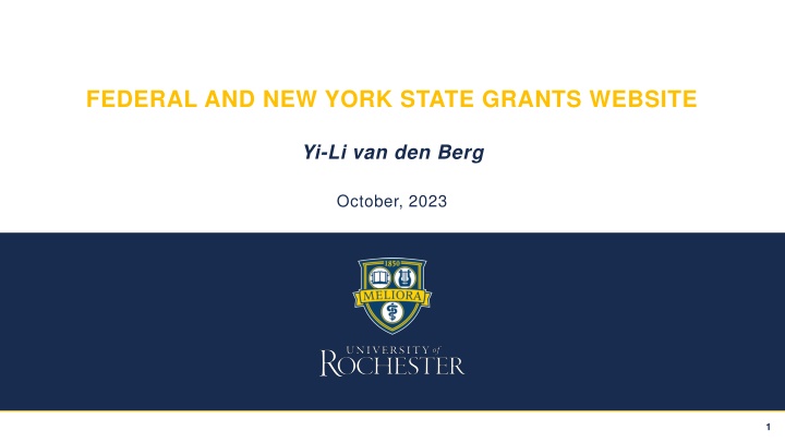 federal and new york state grants website n.w