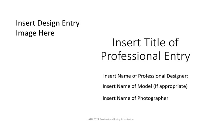 insert design entry image here n.w