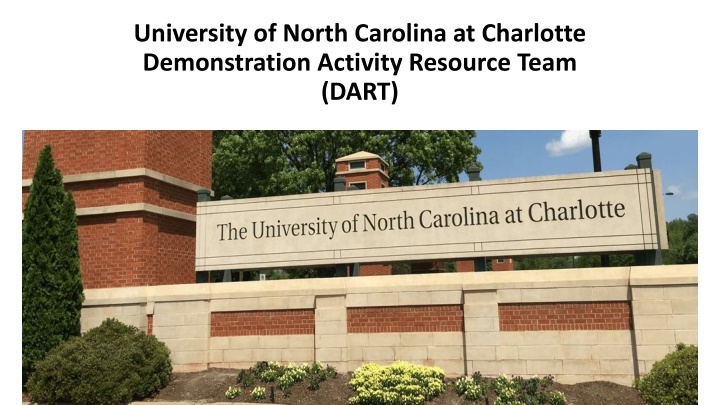 university of north carolina at charlotte n.w