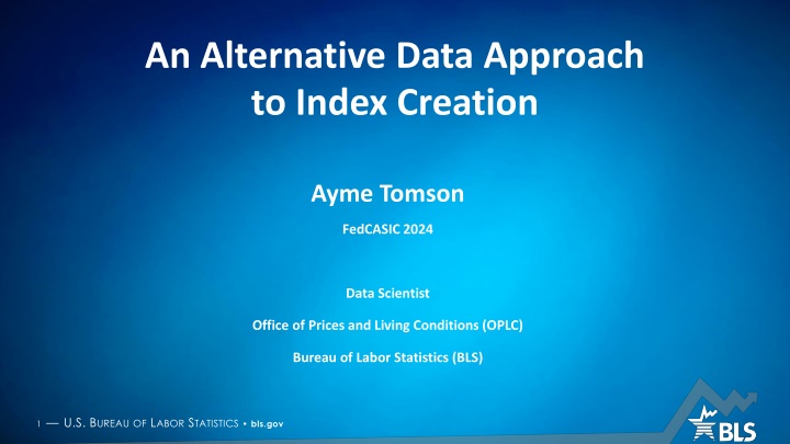 an alternative data approach to index creation n.w
