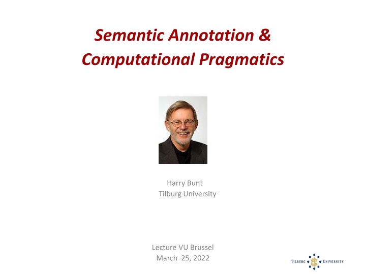 semantic annotation computational pragmatics n.w