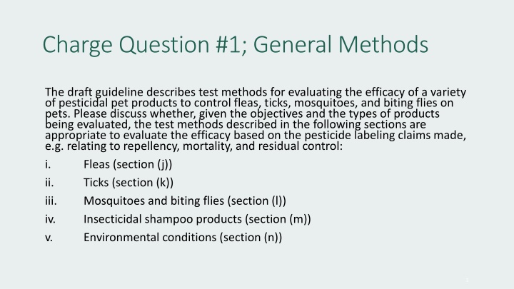 charge question 1 general methods n.w