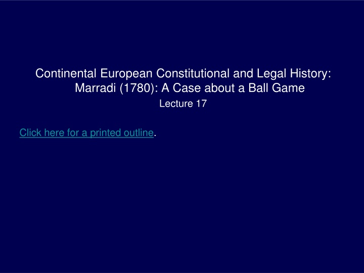 continental european constitutional and legal n.w