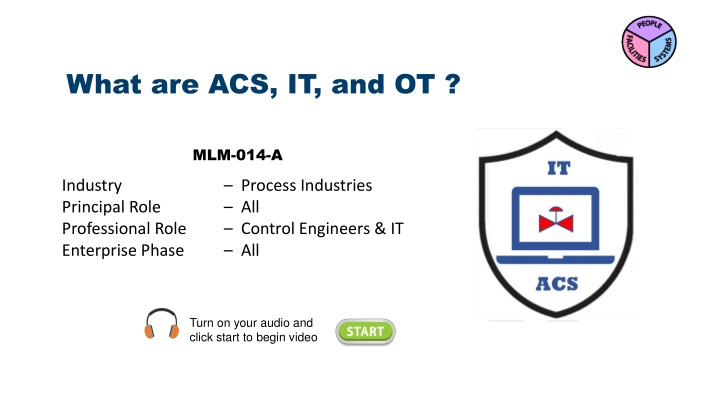 what are acs it and ot n.w