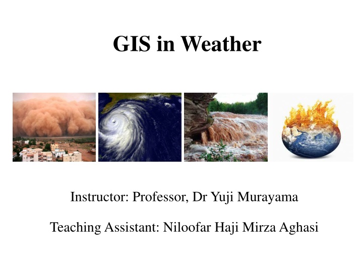 gis in weather n.w